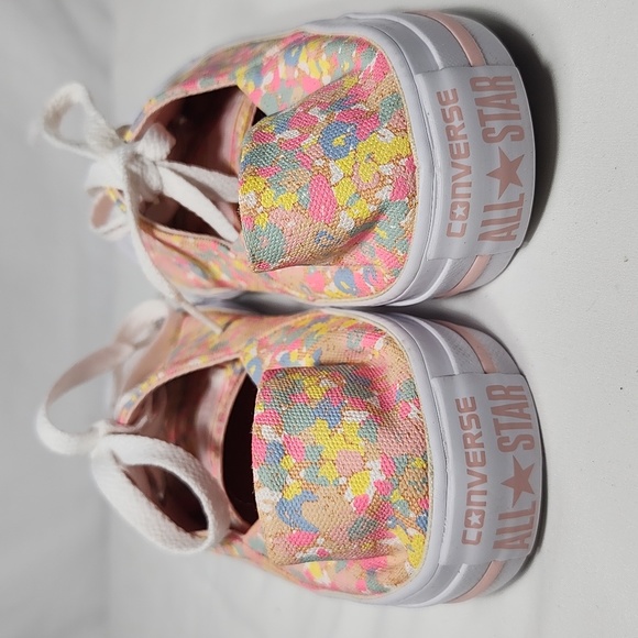 Converse Sneakers Womens 6.5 Coral Ox Sunset Glow Low Top Shoes Chuck Taylor - Picture 8 of 16